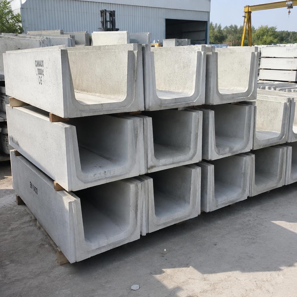 Caniveaux préfabriqués